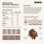 KORA Çikolatalı Protein Granola ürün detay görseli