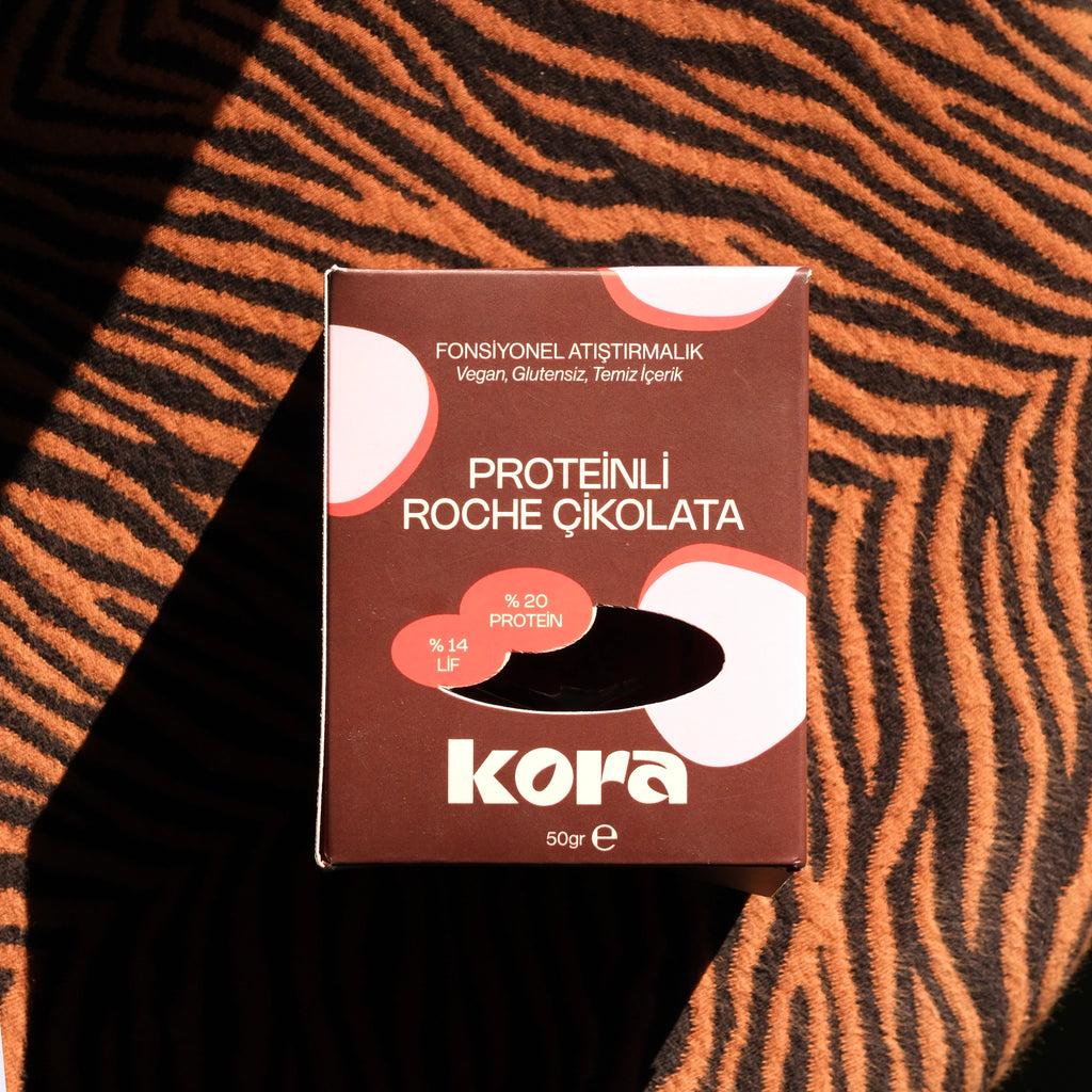 KORA Proteinli Roche Çikolata ürün detay görseli